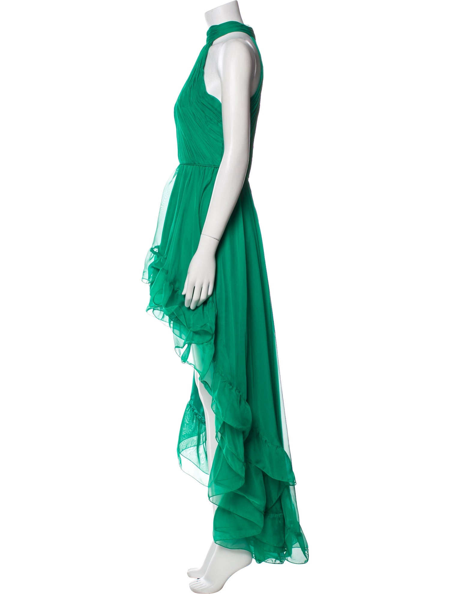 Mac Duggal Halterneck Midi Length Dress