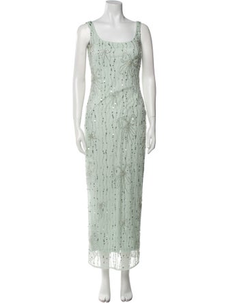 Mac Duggal Patterned Long Dress