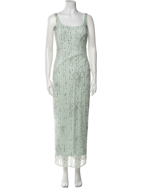 Mac Duggal Patterned Long Dress