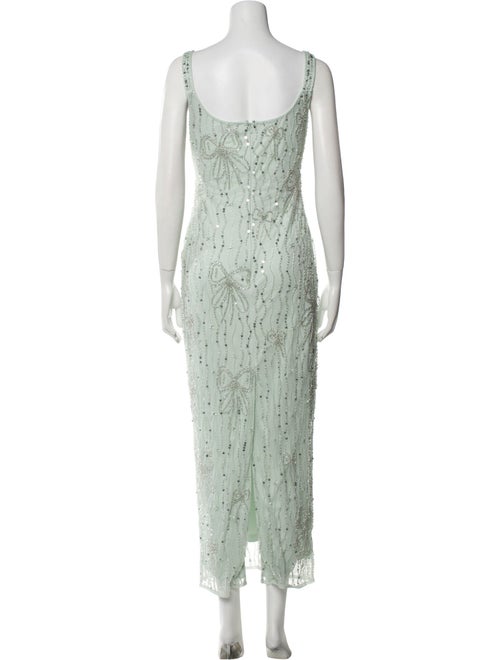 Mac Duggal Patterned Long Dress