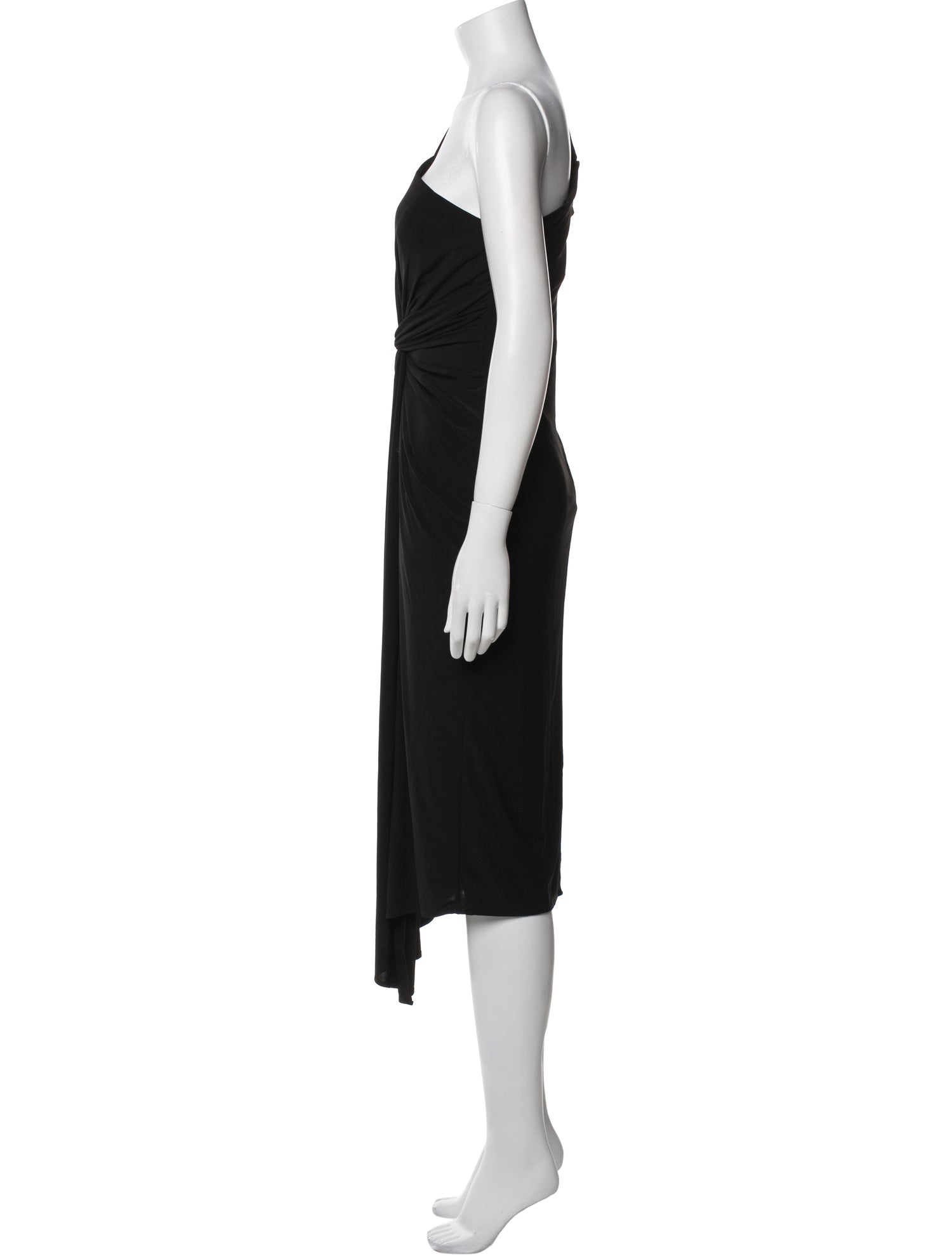 Mac Duggal One-Shoulder Midi Length Dress w/ Tags