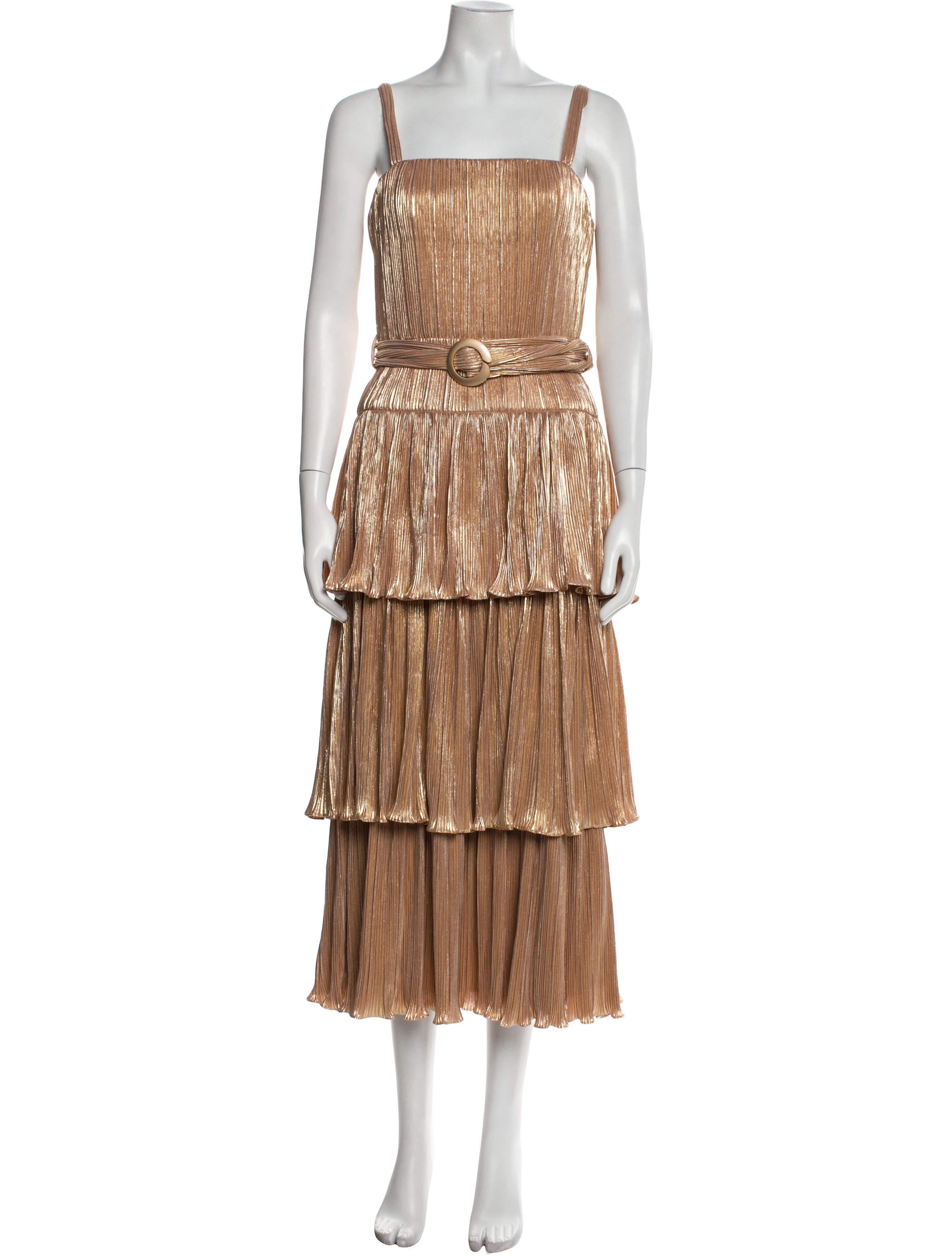 Mac Duggal Printed Long Dress w/ Tags