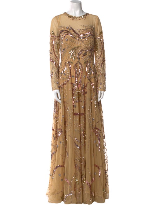 Mac Duggal Nylon Long Dress