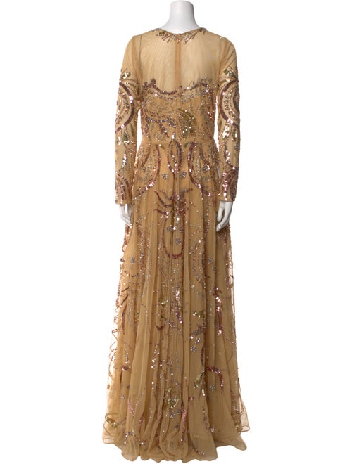 Mac Duggal Nylon Long Dress