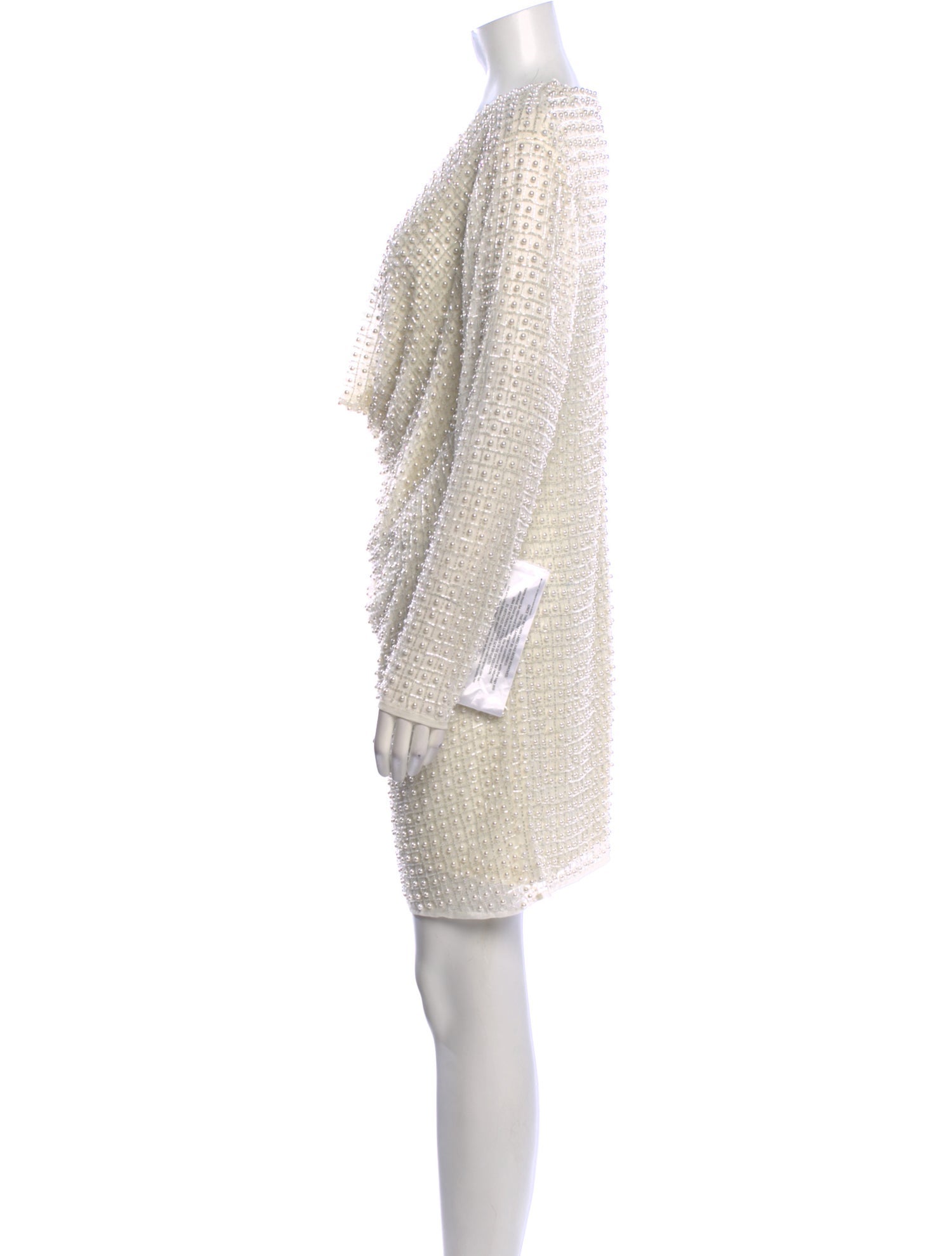 Mac Duggal V-Neck Mini Dress