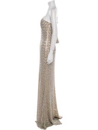 Mac Duggal One-Shoulder Long Dress