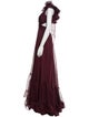 Mac Duggal V-Neck Long Dress