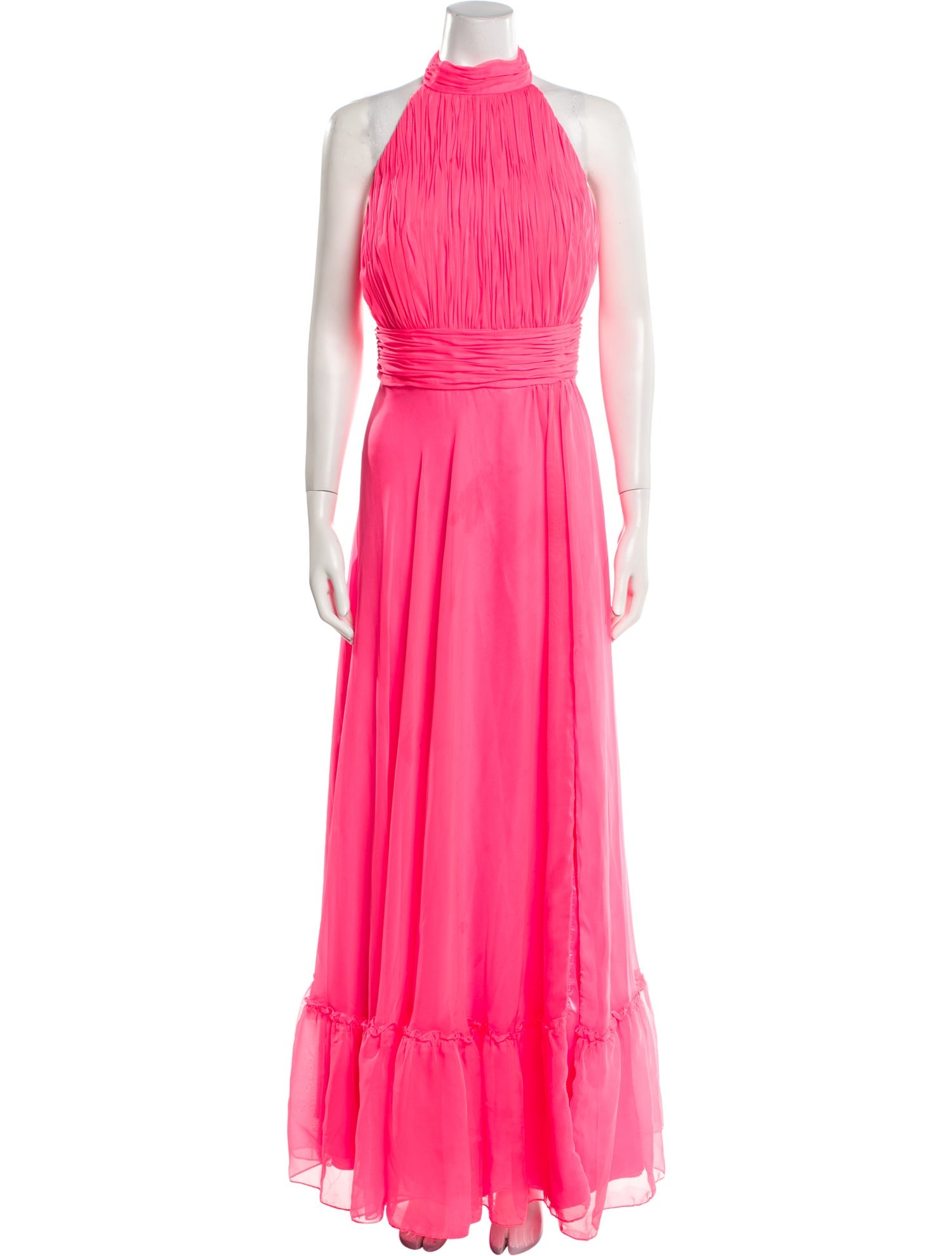 Mac Duggal Halterneck Long Dress