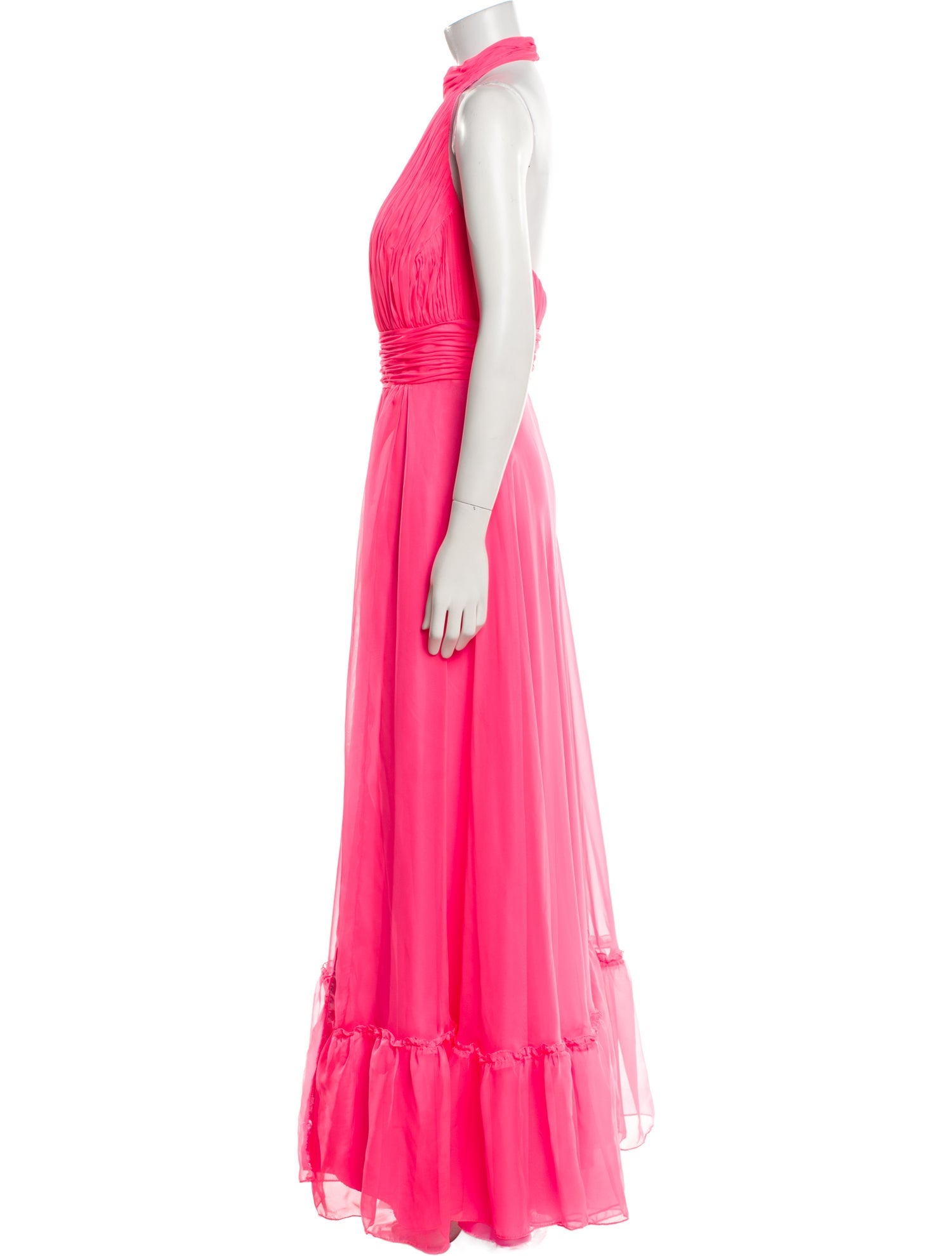 Mac Duggal Halterneck Long Dress