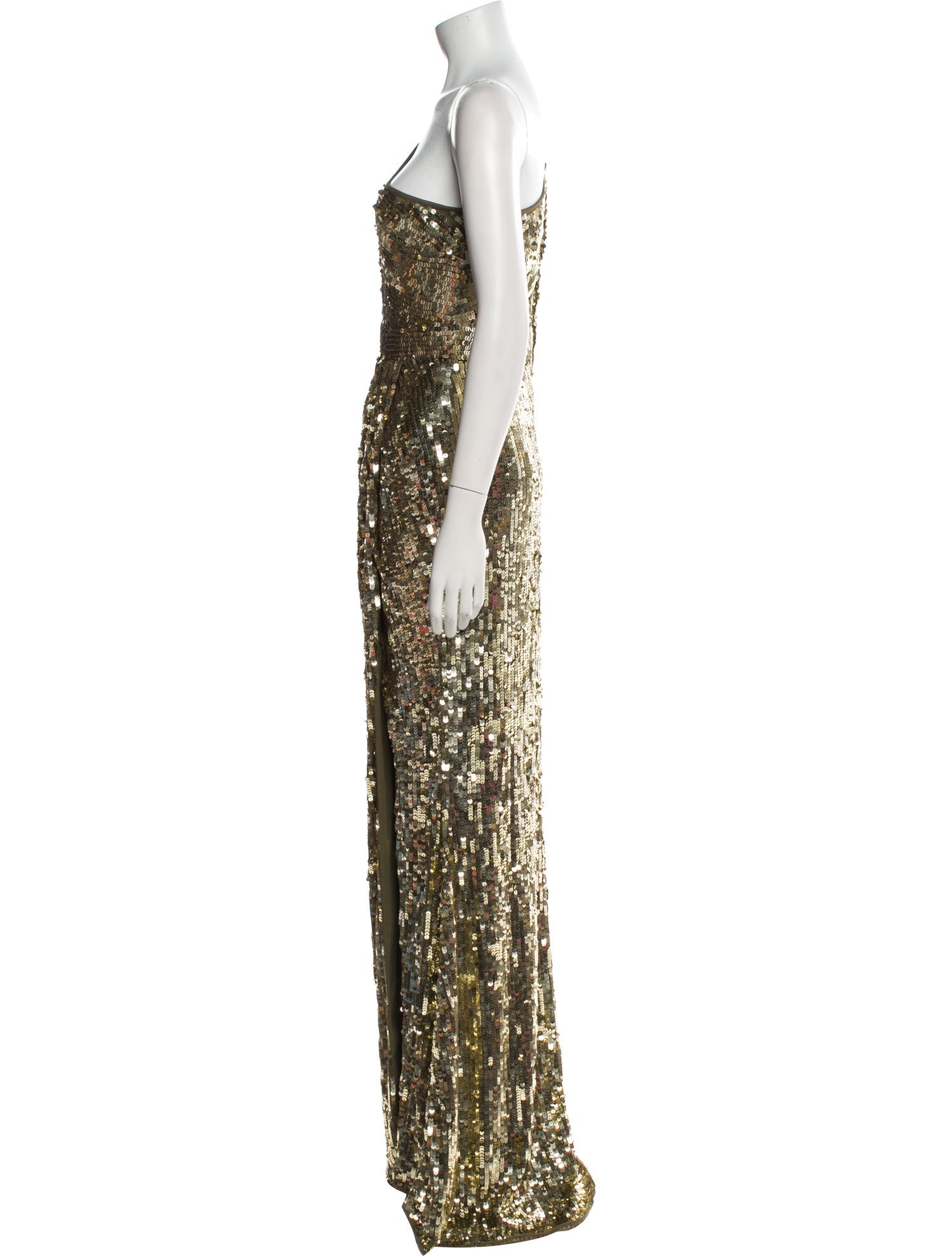 Mac Duggal One-Shoulder Long Dress