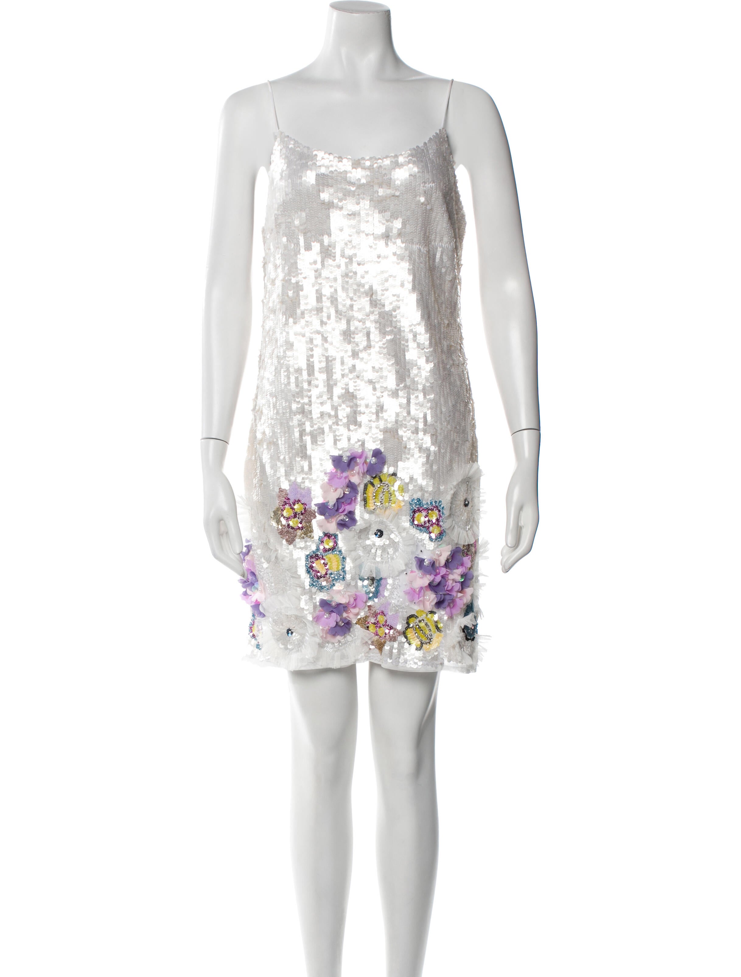 Mac Duggal Patterned Mini Dress