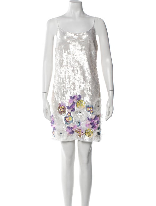 Mac Duggal Patterned Mini Dress