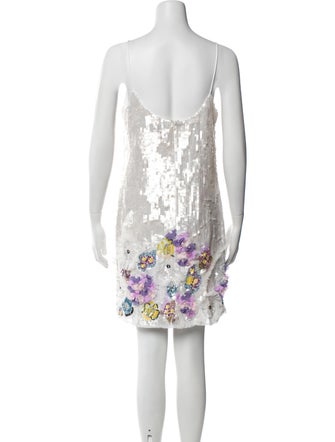 Mac Duggal Patterned Mini Dress