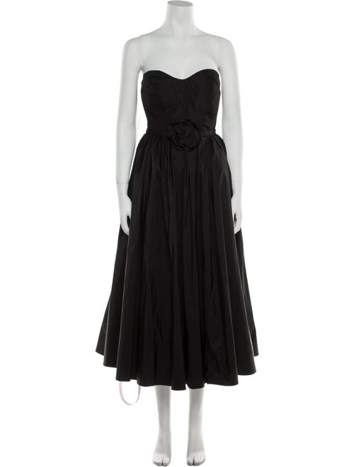 Mac Duggal Strapless Midi Length Dress