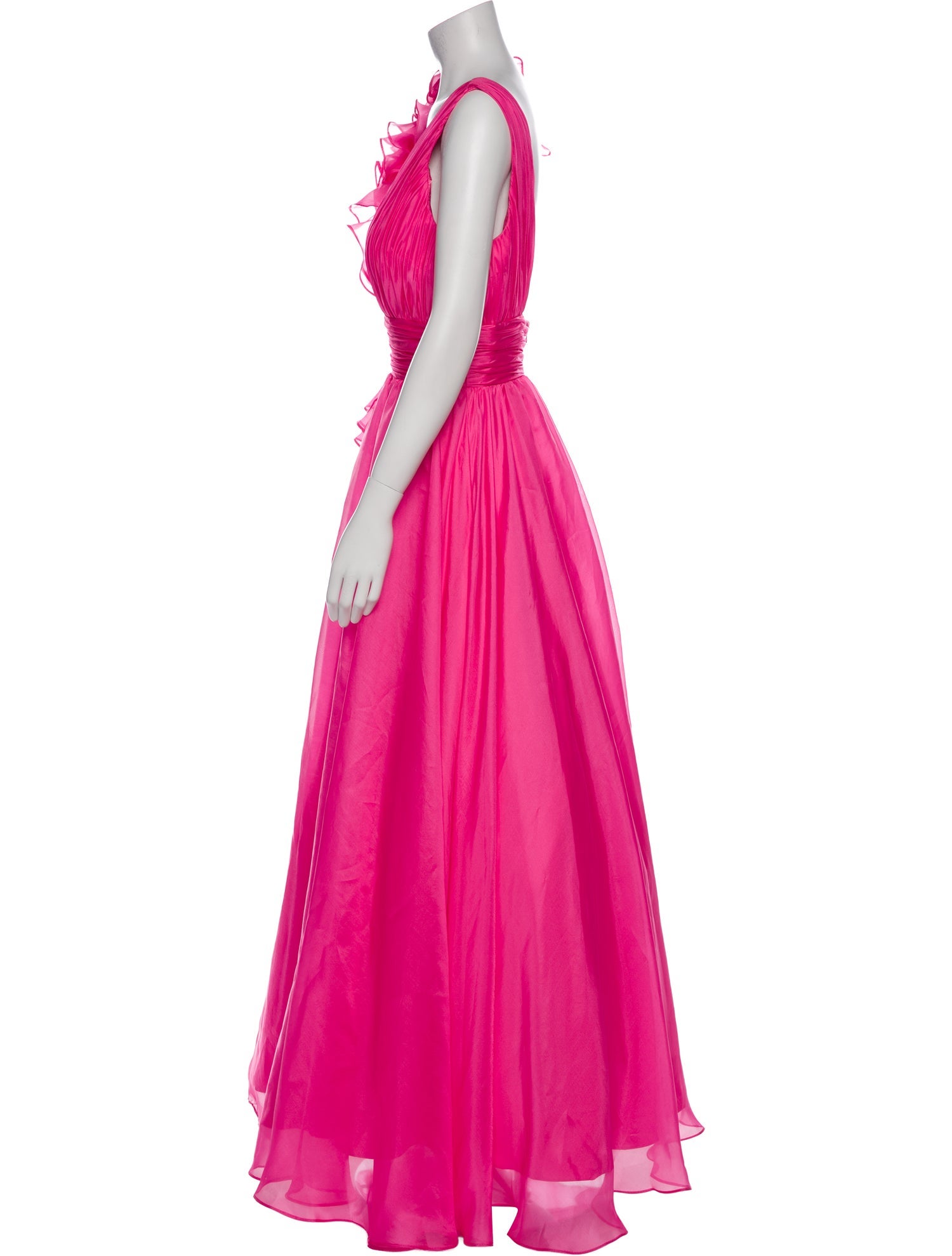 Mac Duggal V-Neck Long Dress w/ Tags