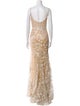Mac Duggal Lace Pattern Long Dress