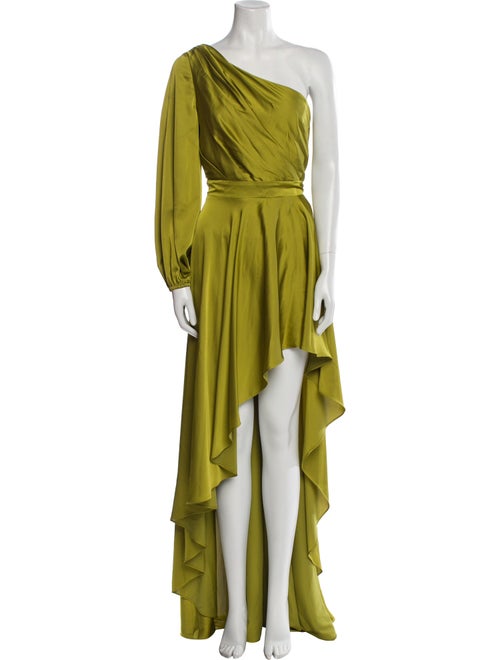 Mac Duggal One-Shoulder Long Dress