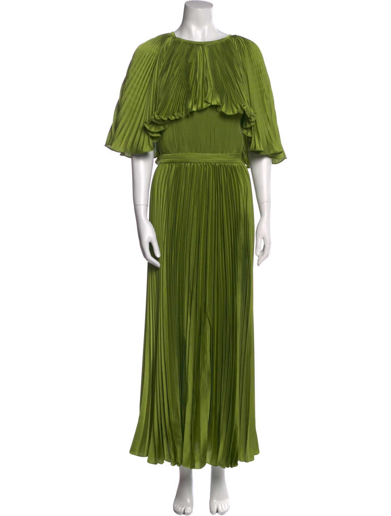 Mac Duggal Crew Neck Long Dress