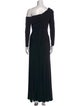Mac Duggal Bateau Neckline Long Dress