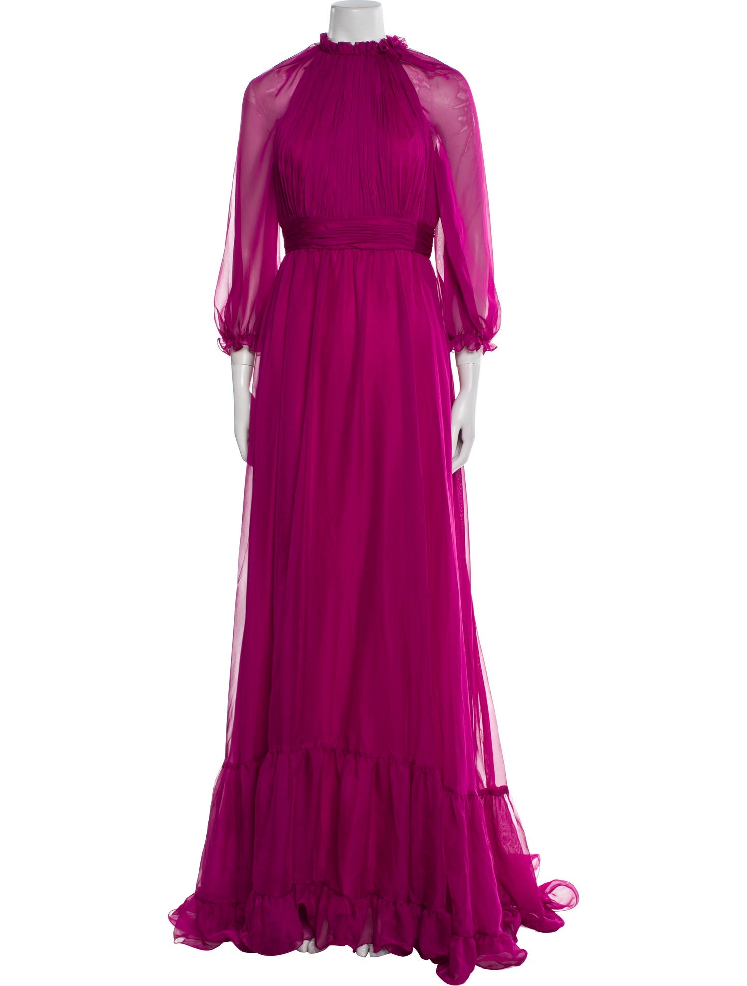 Mac Duggal Mock Neck Long Dress w/ Tags