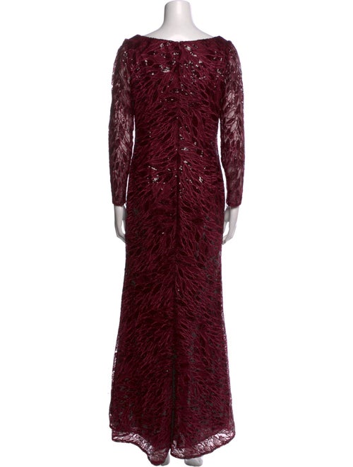 Mac Duggal Cowl Neck Long Dress