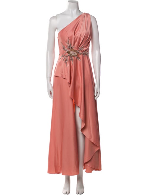 Mac Duggal One-Shoulder Long Dress