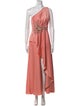 Mac Duggal One-Shoulder Long Dress