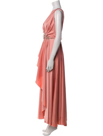 Mac Duggal One-Shoulder Long Dress