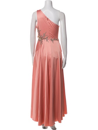 Mac Duggal One-Shoulder Long Dress