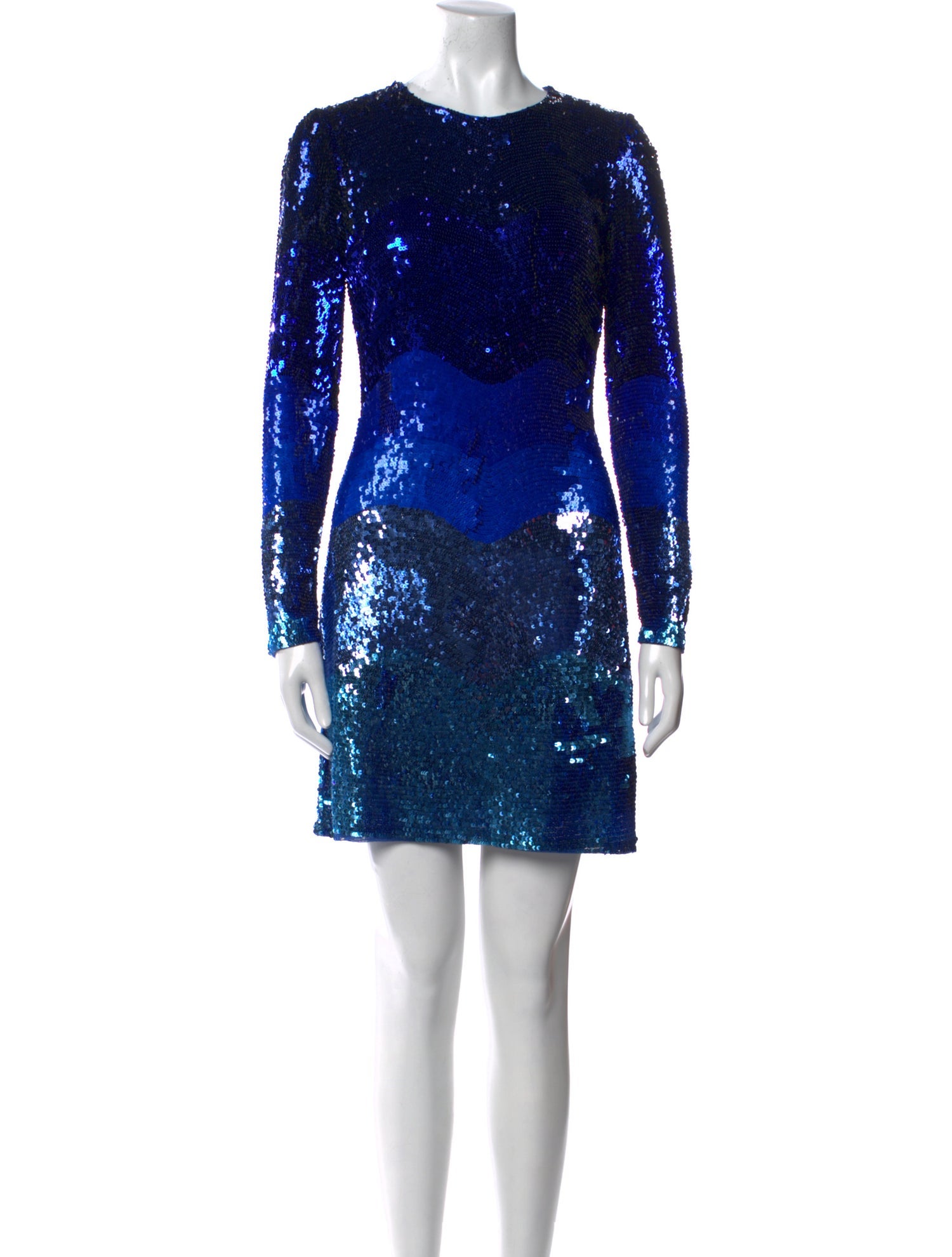 Mac Duggal Crew Neck Mini Dress w/ Tags