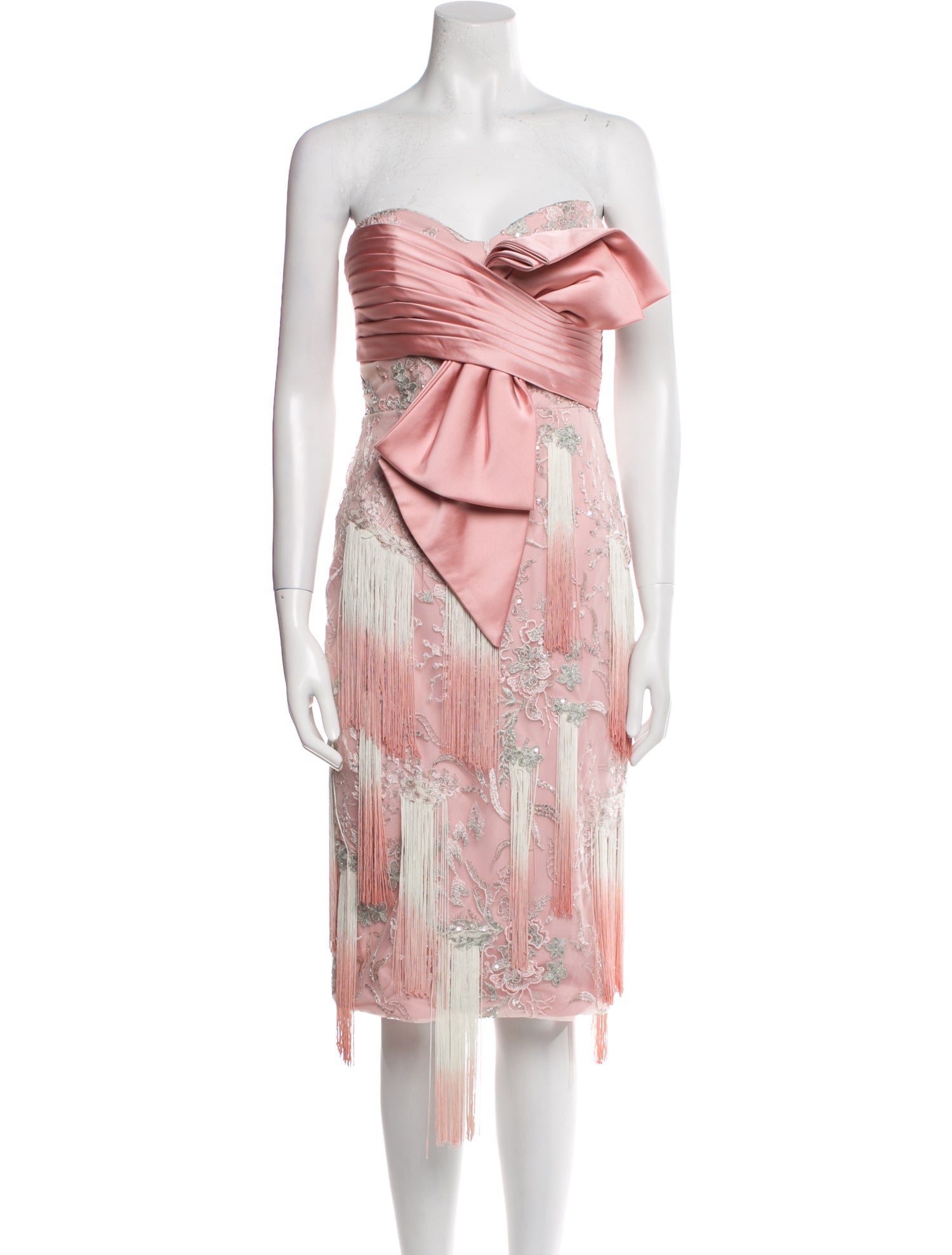 Mac Duggal Printed Knee-Length Dress