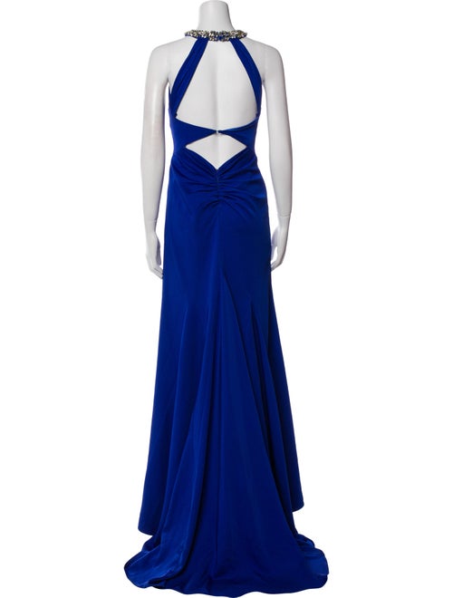 Mac Duggal Halterneck Long Dress