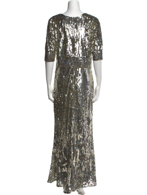 Mac Duggal Nylon Long Dress