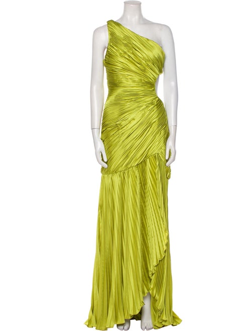 Mac Duggal One-Shoulder Long Dress