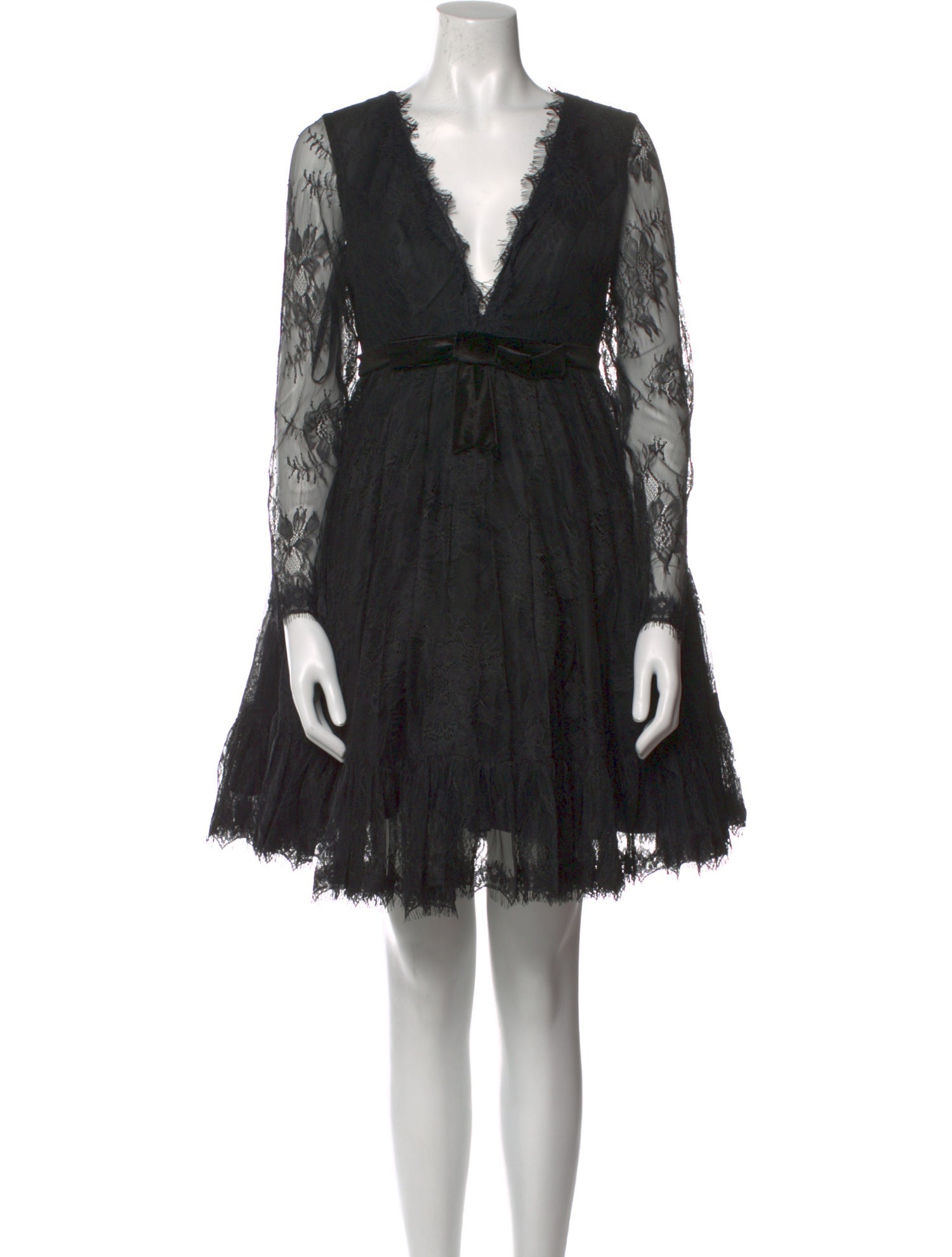 Mac Duggal Lace Pattern Mini Dress w/ Tags