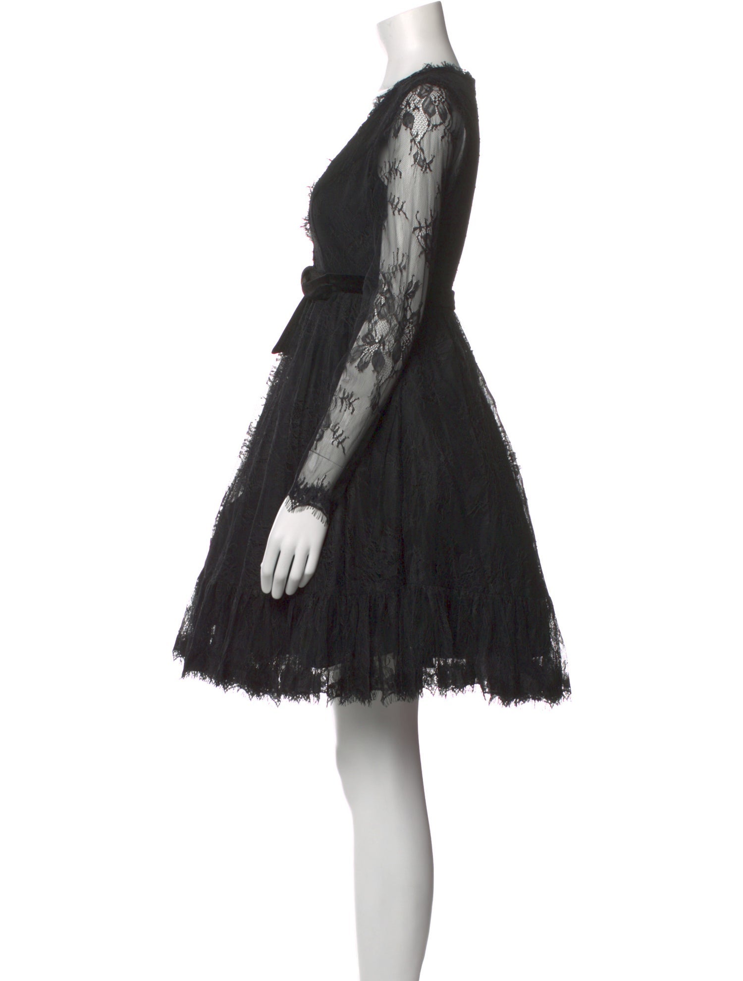 Mac Duggal Lace Pattern Mini Dress w/ Tags