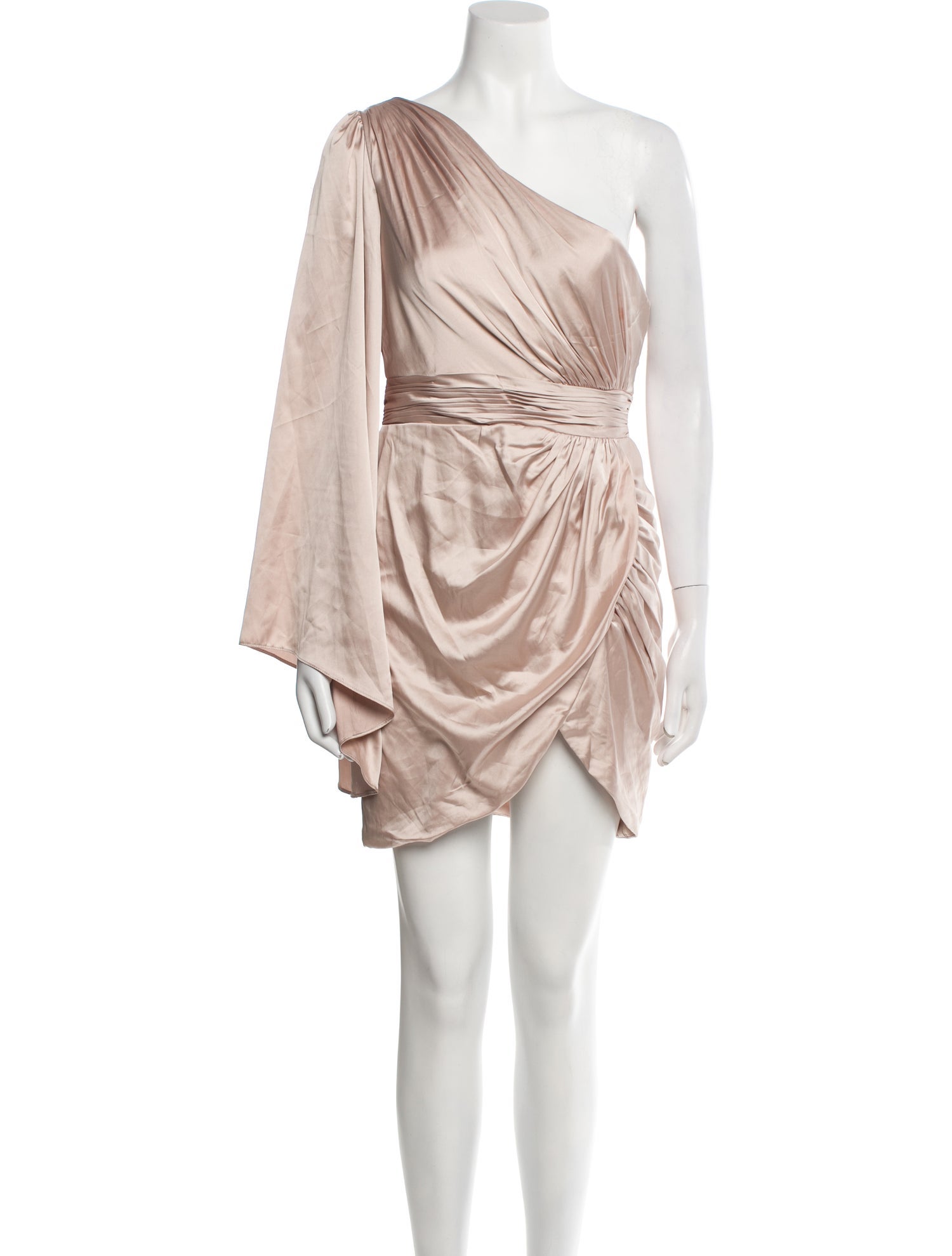 Mac Duggal One-Shoulder Mini Dress