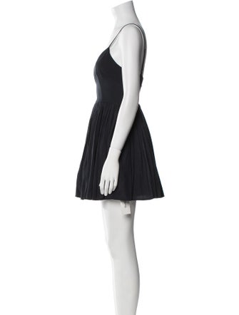 Mac Duggal V-Neck Mini Dress