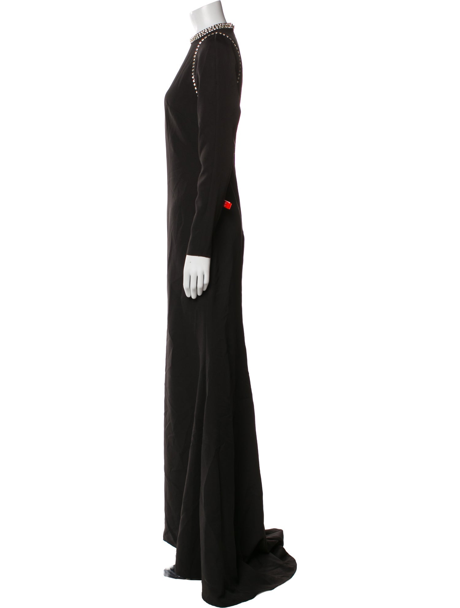 Mac Duggal Mock Neck Long Dress w/ Tags