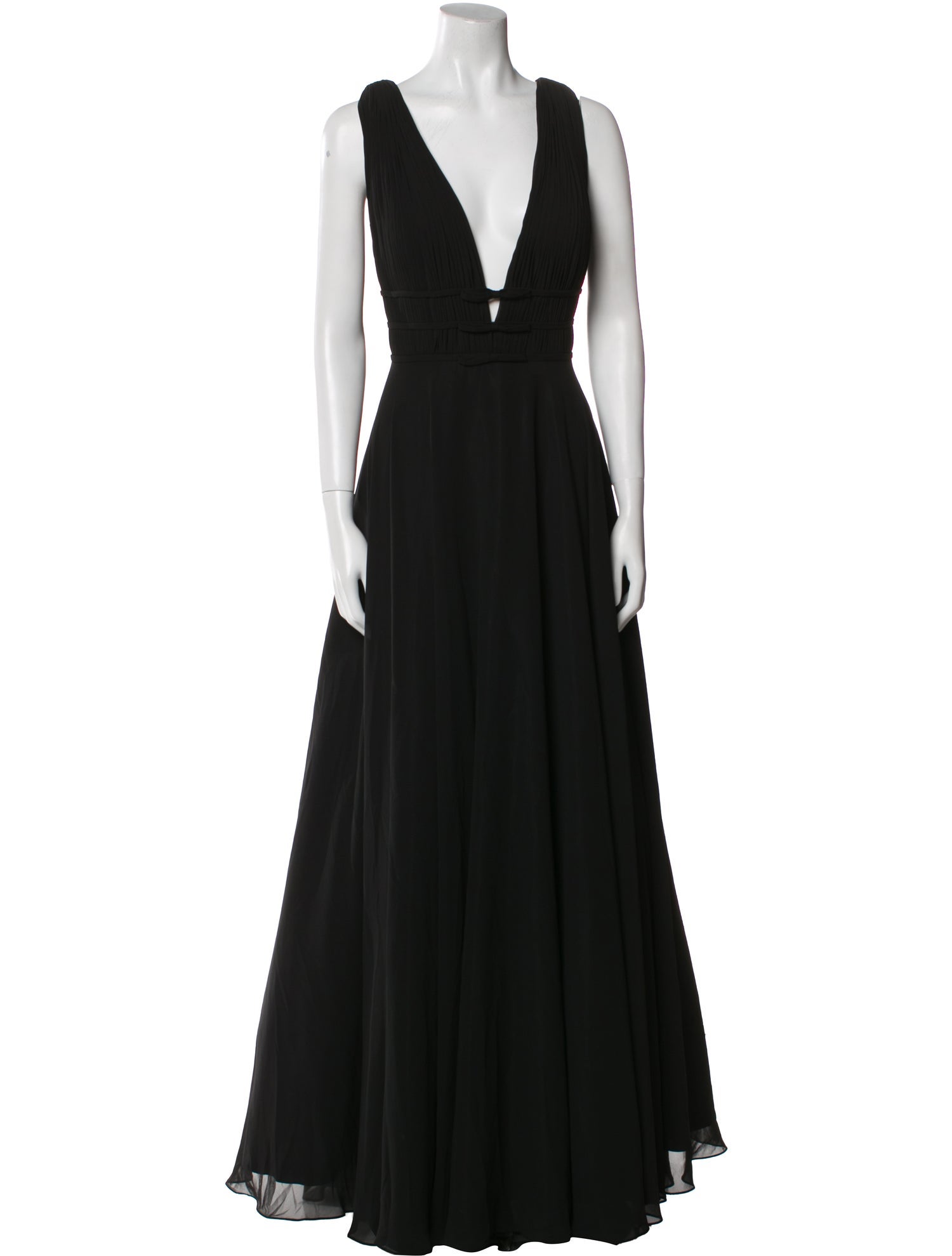 Mac Duggal V-Neck Long Dress w/ Tags