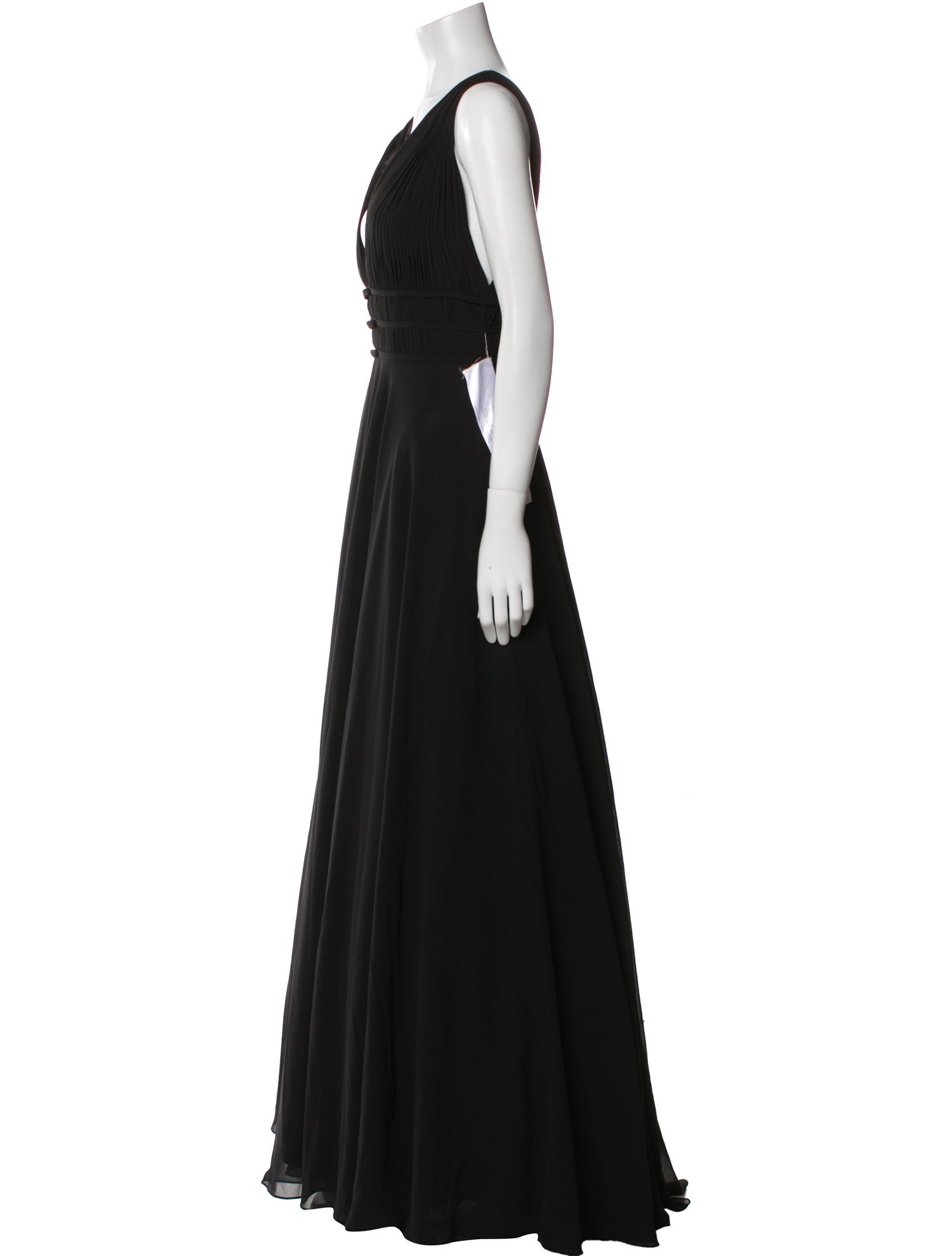 Mac Duggal V-Neck Long Dress w/ Tags