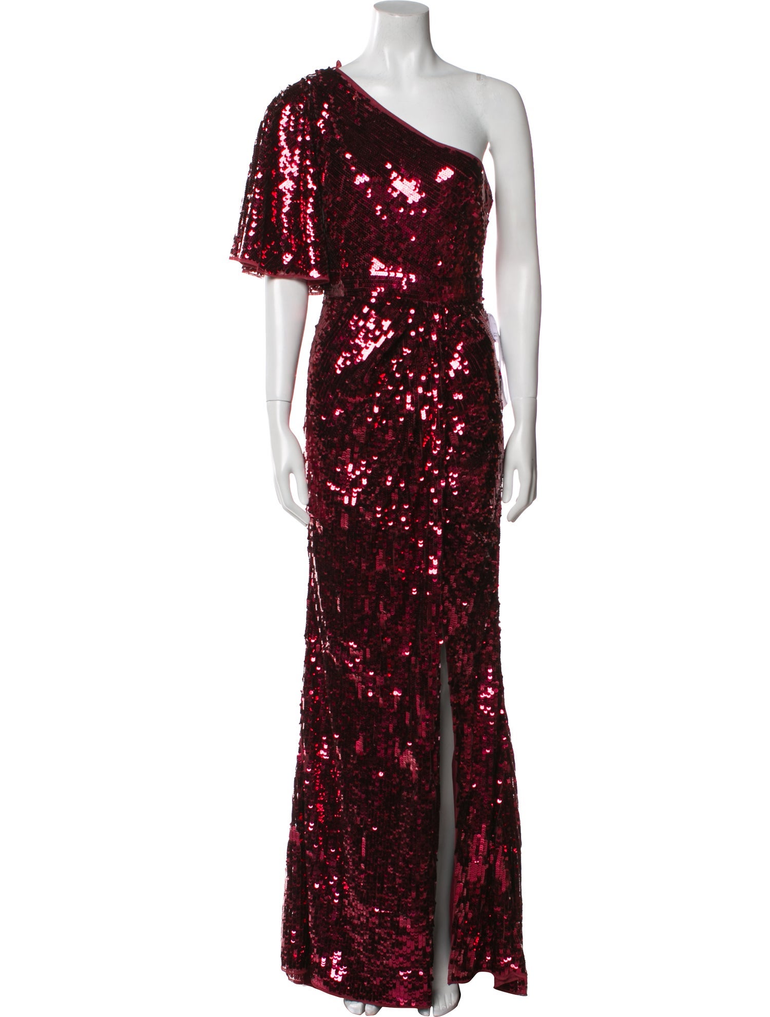 Mac Duggal One-Shoulder Long Dress w/ Tags