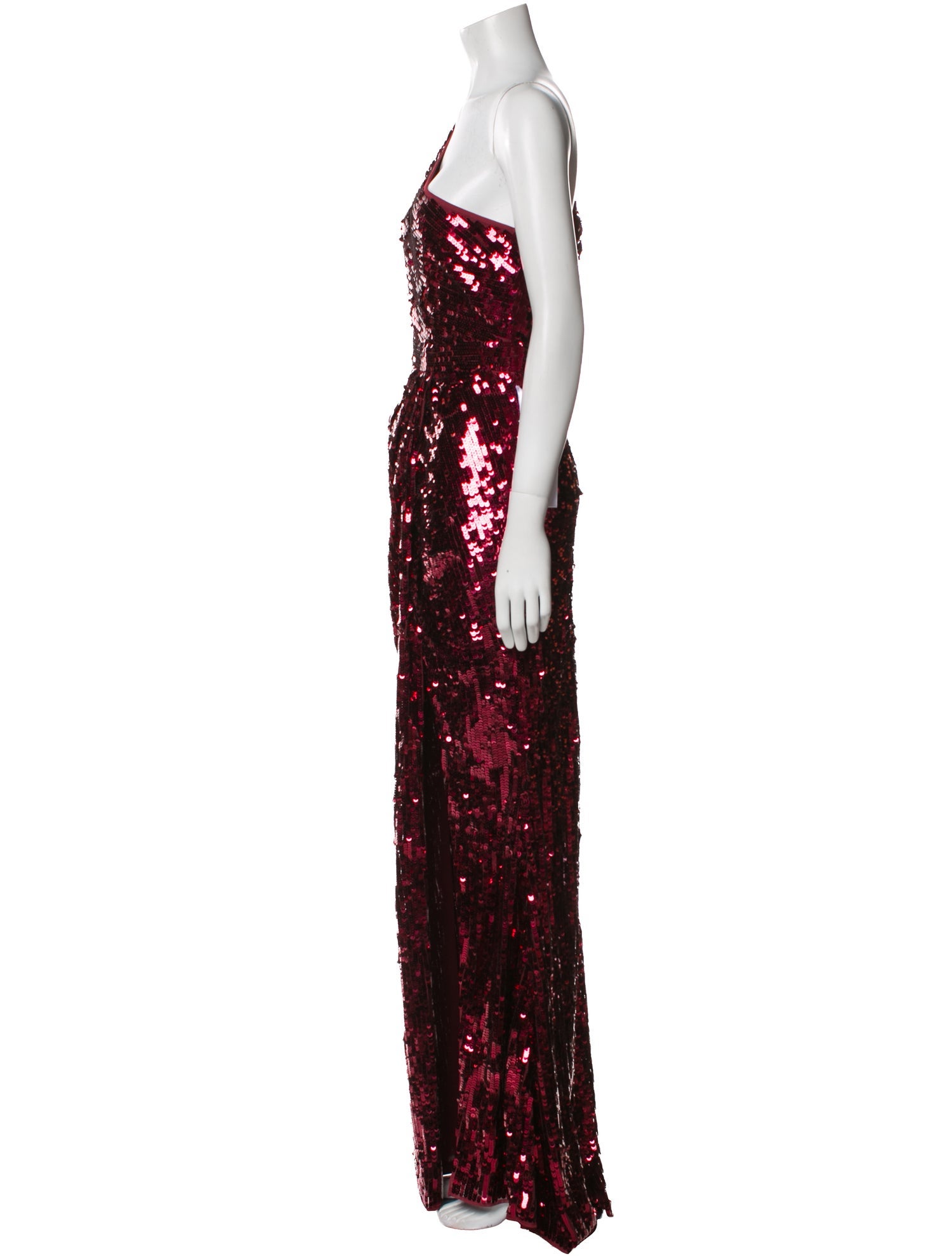 Mac Duggal One-Shoulder Long Dress w/ Tags