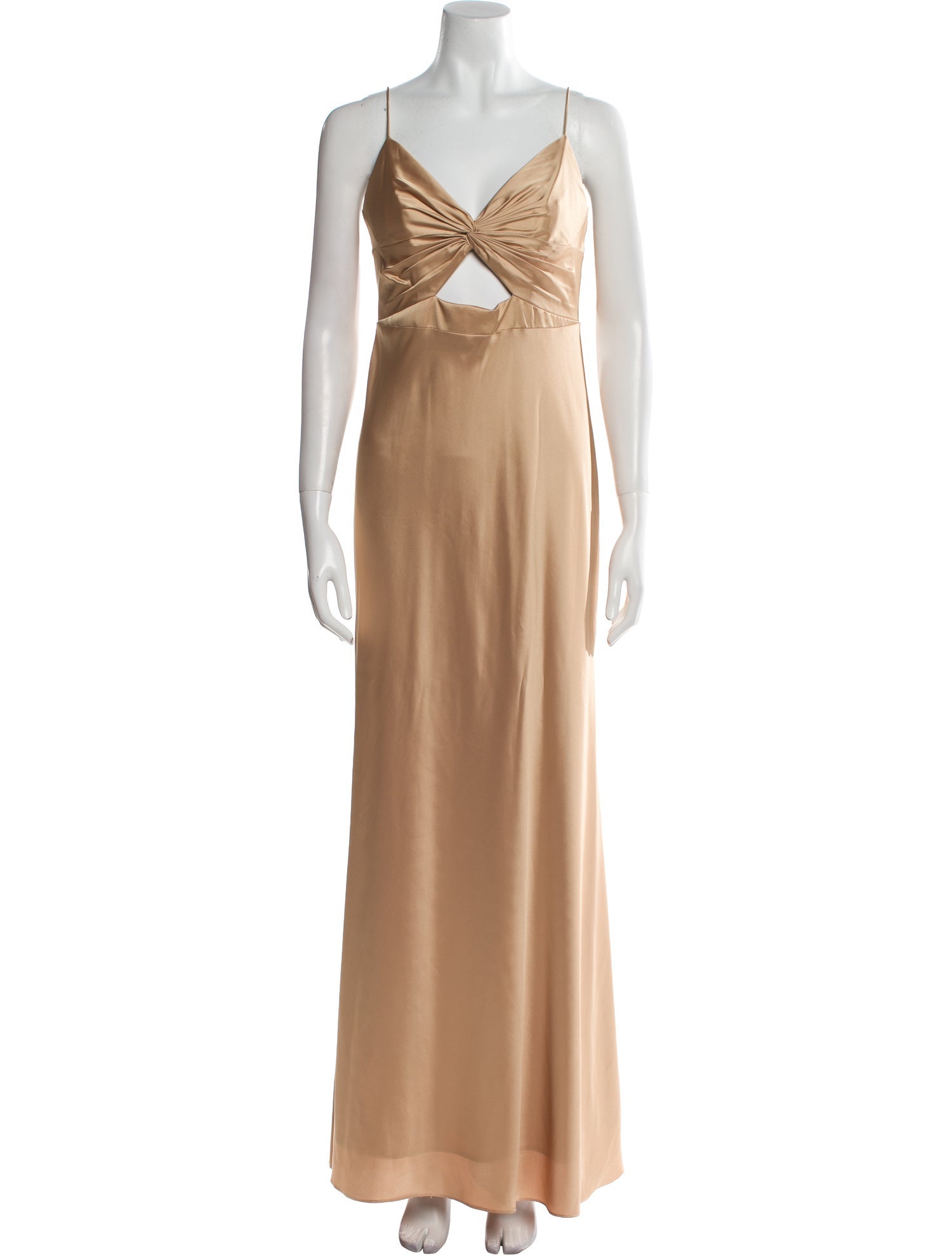 Mac Duggal V-Neck Long Dress