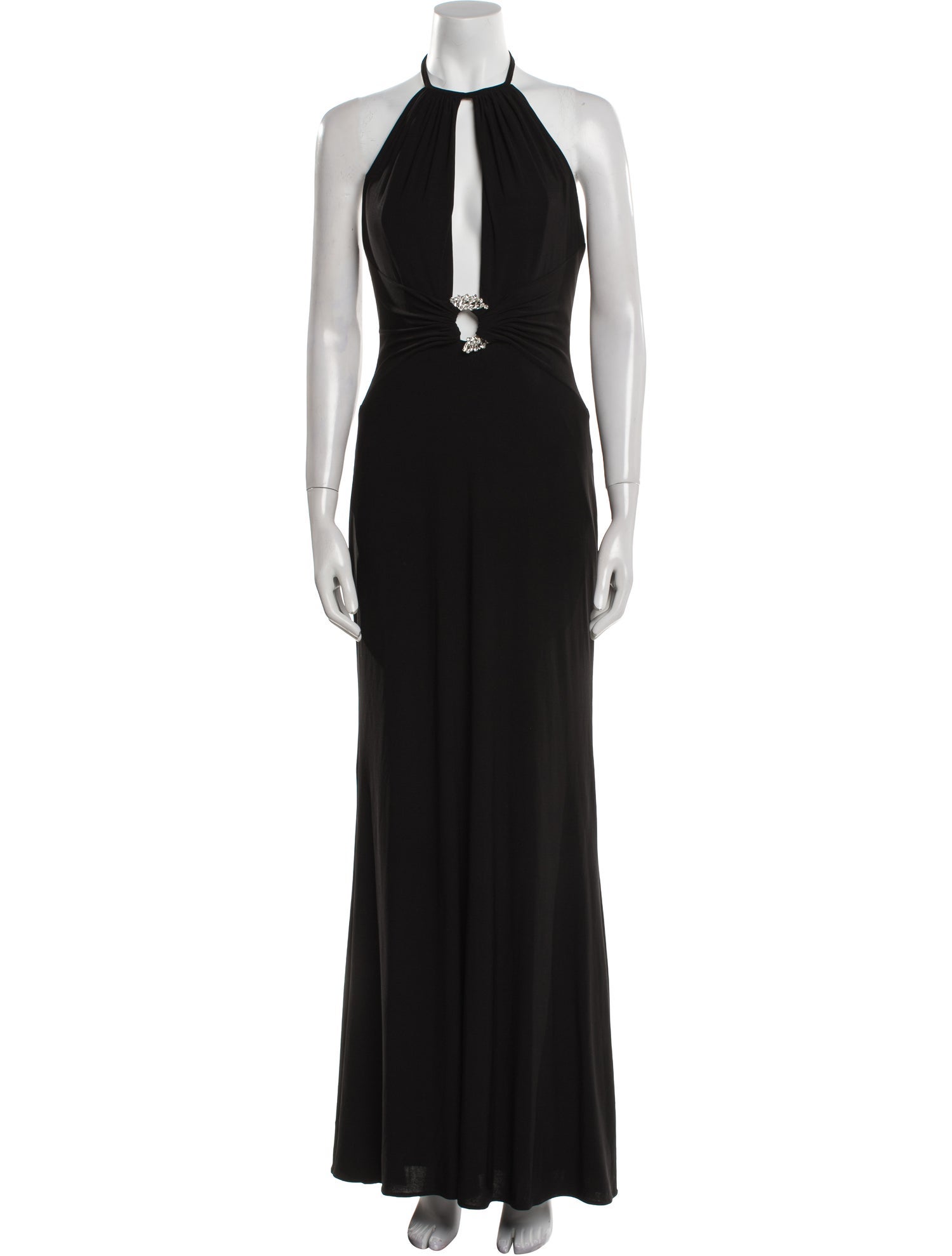 Mac Duggal Halterneck Long Dress