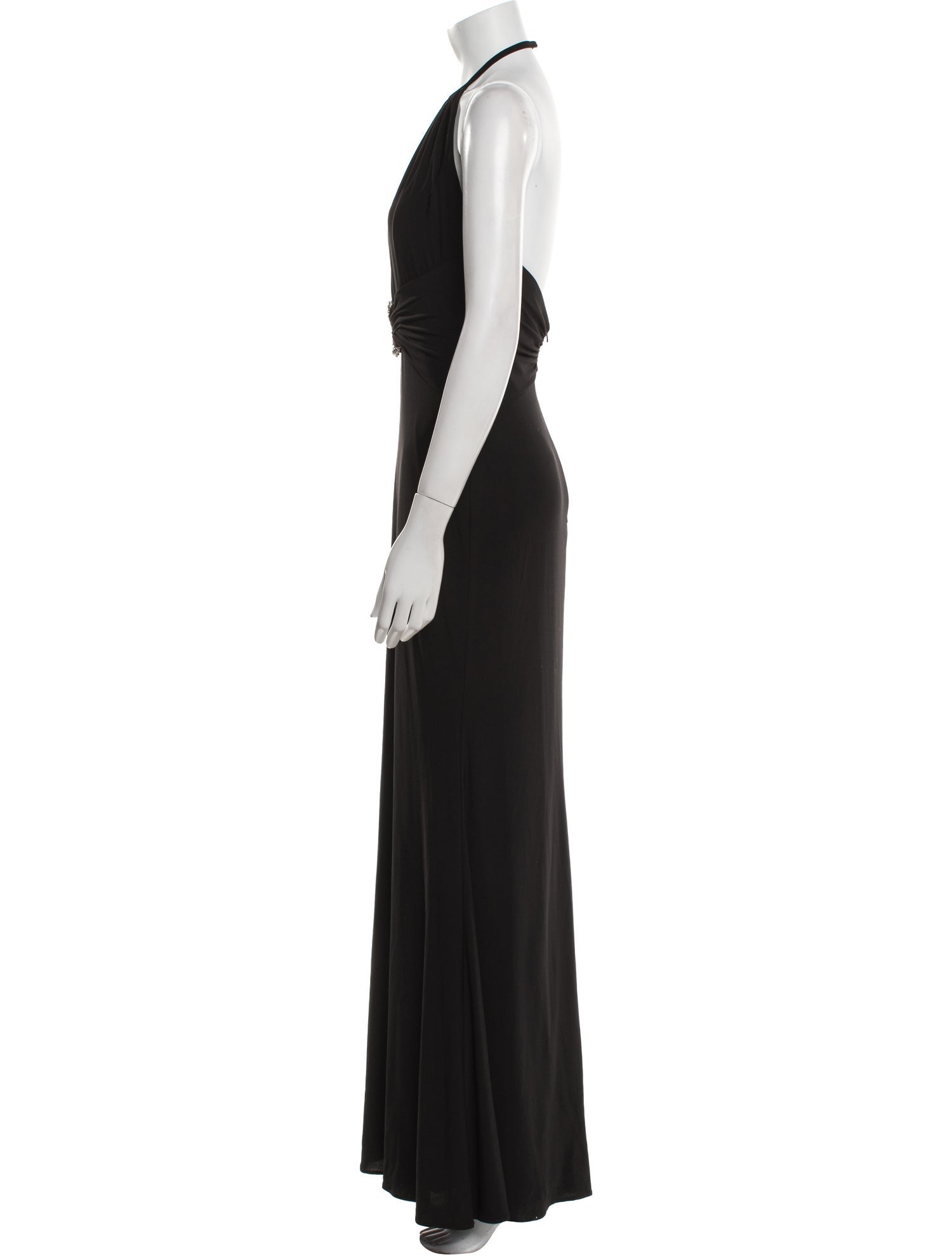 Mac Duggal Halterneck Long Dress