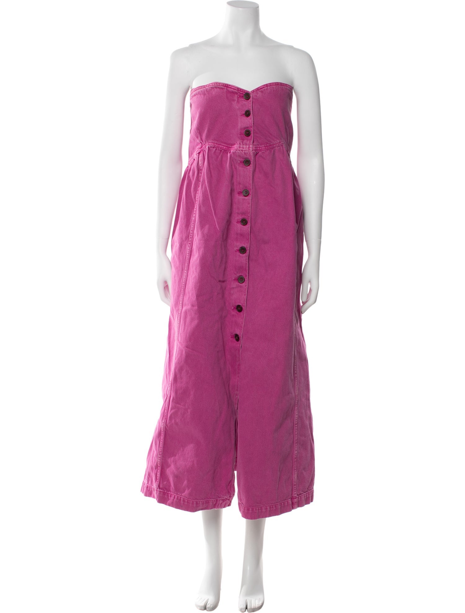 Mac Duggal Strapless Midi Length Dress