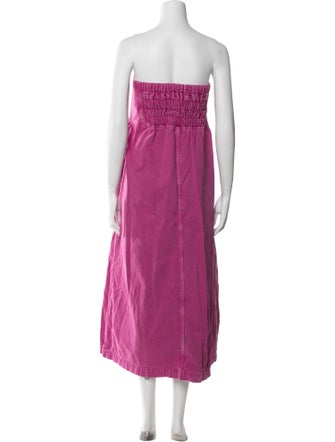 Mac Duggal Strapless Midi Length Dress