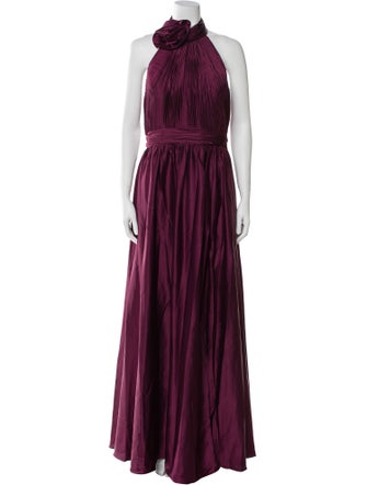 Mac Duggal Halterneck Long Dress