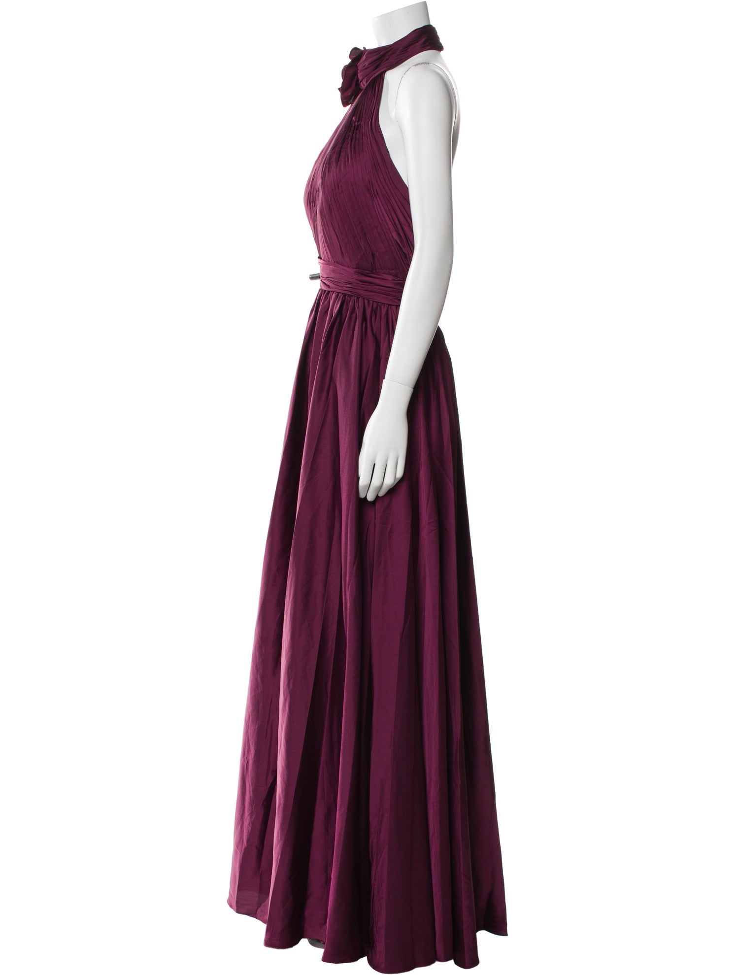 Mac Duggal Halterneck Long Dress